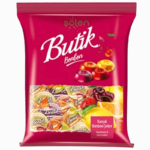 Butik Bonbon Mixed 350g – assorterte fruktige drops i fargerik blanding