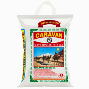 Caravan basmatiris 2 kg – aromatisk og langkornet ris