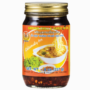 DOUBLE SEAHORSE malt chili og hvitløk i olje – sterk asiatisk chilisaus