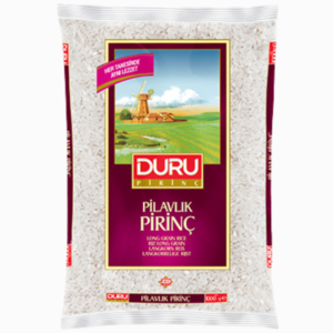 DURU Ris Lotto Pilavlık 1 kg – rundkornet tyrkisk ris for pilaf