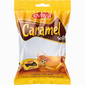 Evliya Tofim Caramel 350g – myke karameller med rik karamellsmak
