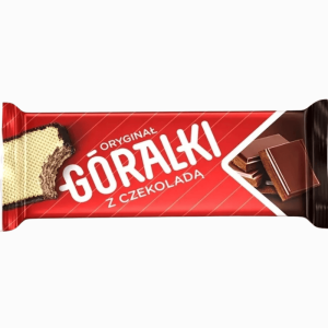 Goralki sjokoladevaffel med kremfyll 45g – sprø vaffel med kremet fyll og sjokoladetrekk