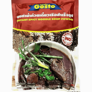 Gosto Spicy Noodle Soup Powder 208 g – krydret thailandsk suppebase for båt‑nudelsuppe