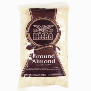 Heera Finmalte Mandler 300g – mandelmel av høy kvalitet til baking og matlaging