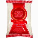 Heera tapioka/sago små perler 500 g – tykke sago-pærer for desserter og pudding