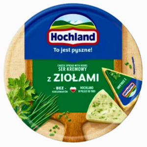 Hochland kremost med krydder 180 g – smakfull og kremet ost med urter og krydder