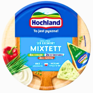 Hochland Ost Kwartwtt 180 g – kremmet hvit ost med mild smak