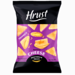 HRUST Multikornsnacks med ostesmak 60g – sprø og smakfulle snacks fra Ukraina