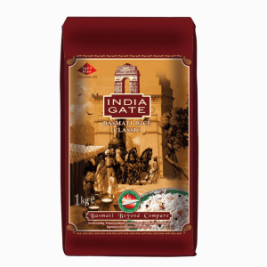 India Gate basmatiris 1 kg – premium langkornet ris med delikat aroma