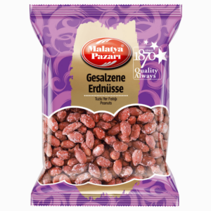 Malatya Salted Peanut 200g – sprø ristede peanøtter med salt, perfekt som snacks