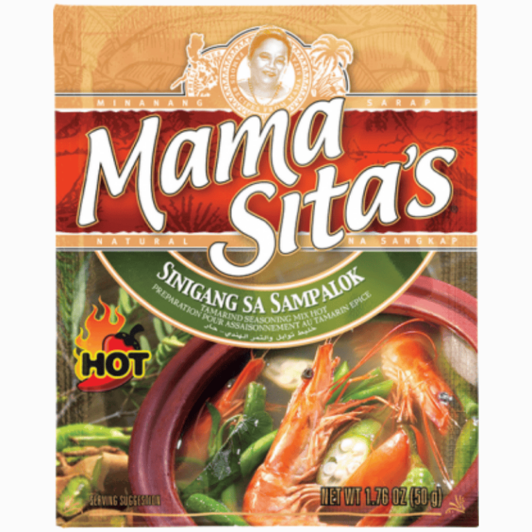 Mama Sita Sinigang Sa Sampalok Hot mix 3×50 g – sterk tamarind-smak med chili