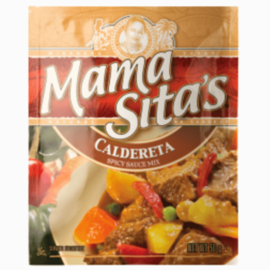 Mama Sita’s Caldereta Spicy Sauce Mix 50 g – krydret kuttersaus for filippinsk kjøttgryte