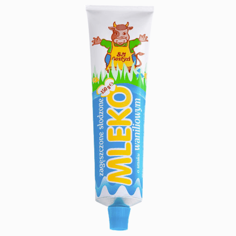Mleko kondensert melk med vaniljesmak 150 g – søt og kremet tubedessert