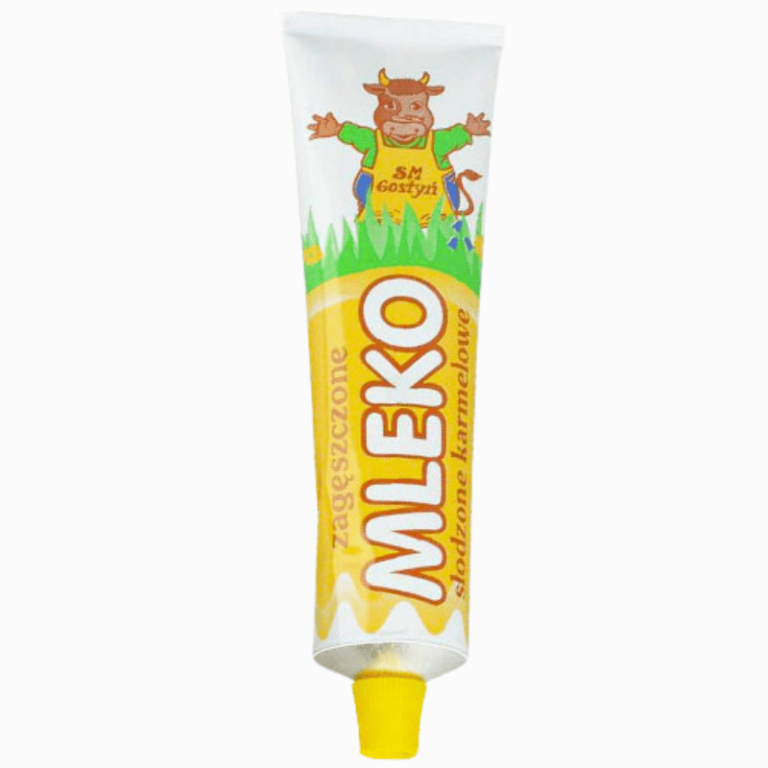 Mleko kondensert melk med karamell 150 g – søt kremtube med rik karamellsmak