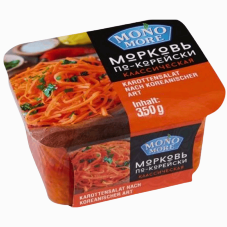 Mono More Gulrotsalat 350 g – klassisk råkostsalat med gulrot