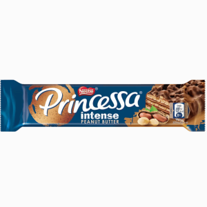 Princessa Peanøtt Vaffel 31g – sprø vaffel med peanøttkrem og melkesjokolade