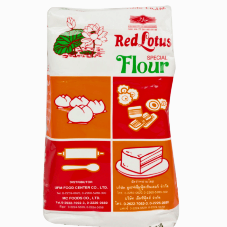 Red Lotus Special Flour 1 kg – spesialmel for dampede bakverk og asiatiske desserter