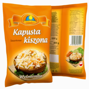 Sloneczne Pole surkål med gulrot 1000 g – mild og sprø fermentert kål