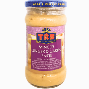 TRS hakket ingefær & hvitløk paste 300 g – ferdig krydderpasta med balansert smak