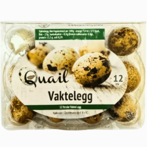 Vaktelegg 135 g – delikate små egg fra vaktel