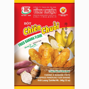 Vinh Thuan fritert bananmelsmix 340 g – crispybanan-røre med umamismak