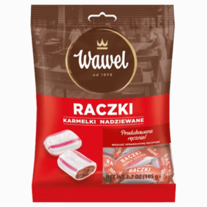 Wawel Raczki Karamelki 105g – polske fløtekarameller med nøtteaktig smak