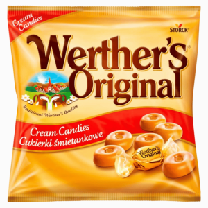Werther's Original 90g – klassiske tyske fløtekarameller med rik og kremet smak