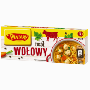 Winiary biffbuljong 16 × 10 g – praktiske buljongterninger for store husholdninger