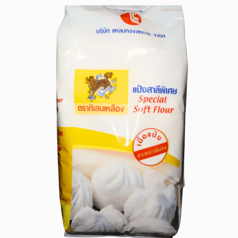 Yellow Kirin Special Soft Flour 1 kg – spesialmel for dampede bakverk og asiatiske desserter