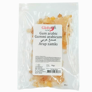 Global arabisk tyggegummi 50g – naturlig harpiks til tygging og smakstilsetning
