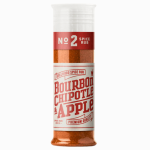 HUSET BBQ krydderrub 120 g – chipotle og eple for røykfylt og fruktig smak
