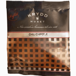 Huset Chipotle chili 25g – røkt og krydret chilipulver med sterk smak