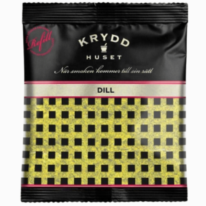 HUSET tørket dill 60 g – aromatisk urt med frisk smak