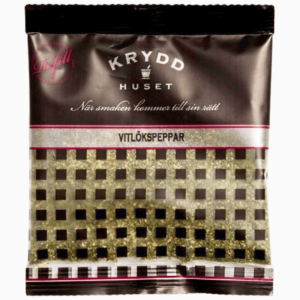 Huset hvitløkpepper 60g – krydderblanding av hvitløk og pepper