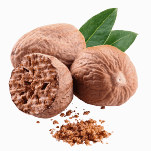 Huset hel muskatnøtt 30 g – hele aromatiske muskatnøtter til rivning