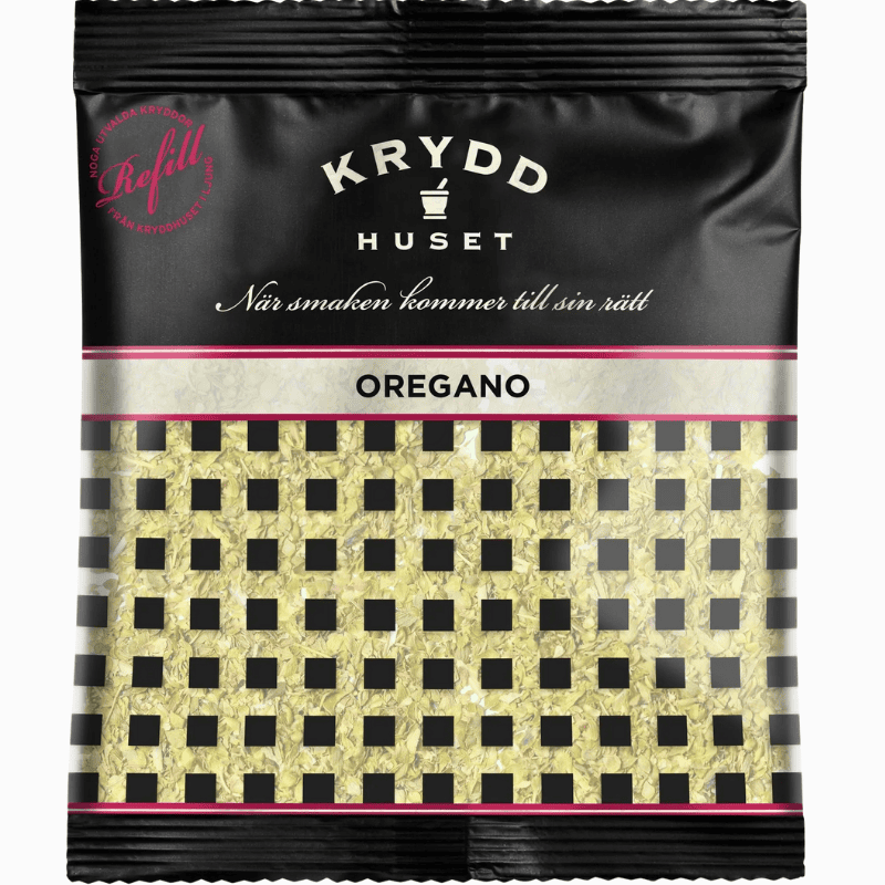 HUSET tørket oregano 100 g – aromatisk urt med varm middelhavssmak