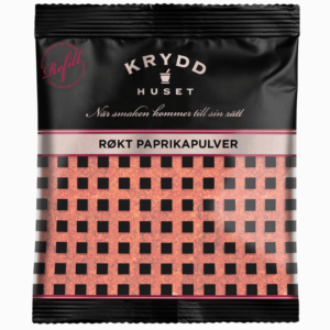 HUSET røkt paprikapulver 50 g – intens smak med røykpreg