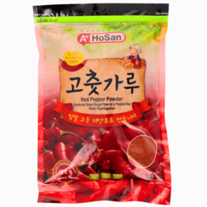 Koreansk sterk rød pepperpulver 500 g – autentisk gochugaru til kimchi og koreanske retter