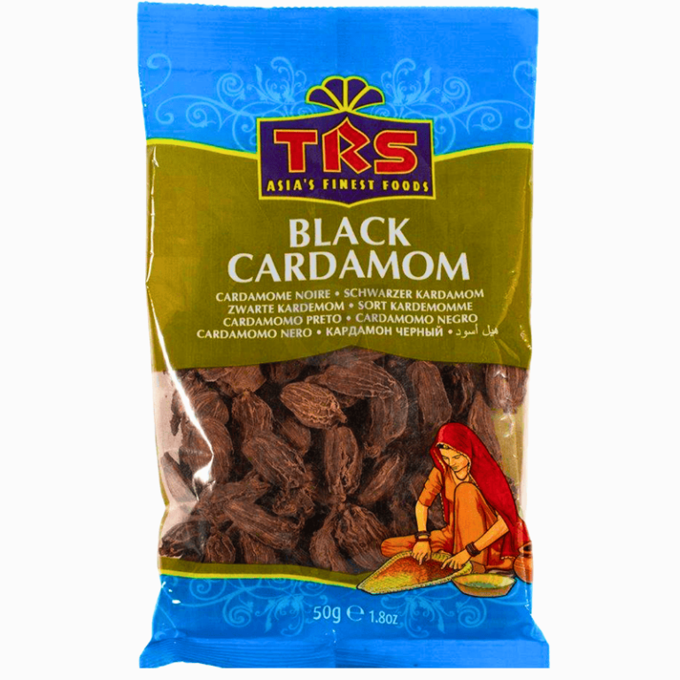 Indiske svarte kardemommer TRS 50g