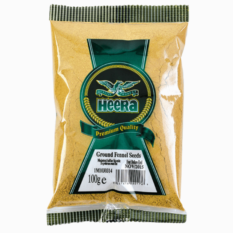 Indisk fennikelfrøpulver Heera 100g