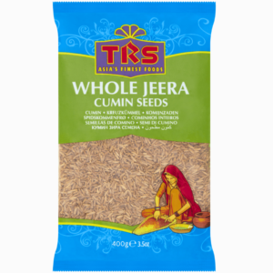 Indiske hele spisskummenfrø (jeera) TRS 400g