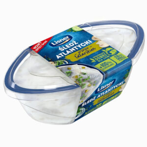 Lisner sild i tatarsaus 280g – polsk sjømat på glass