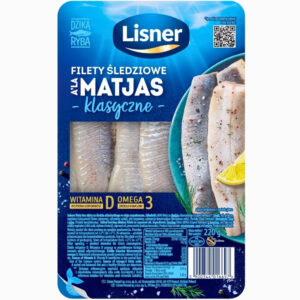 Lisner Sildefilet i olje Matjas Klassisk 220g – polsk sjømat