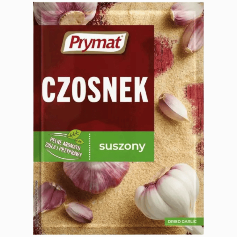 Prymat grovhakket tørket hvitløk 20g – aromatisk hvitløk til matlaging