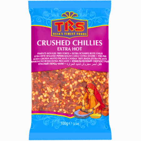 TRS knust chili ekstra sterk 100 g – intens smak og hete