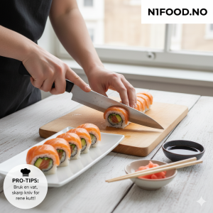 Forbered alle grønnsakene ved å vaske, skrelle (om nødvendig) og skjære dem i tynne, fyrstikkstore strimler (julienne). Fisken skal også skjæres presist.