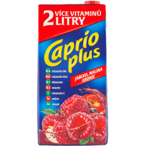 Caprio eple-bringebær juice 2L
