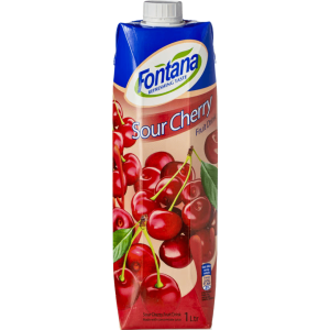 Fontana sur kirsebær juice 1L