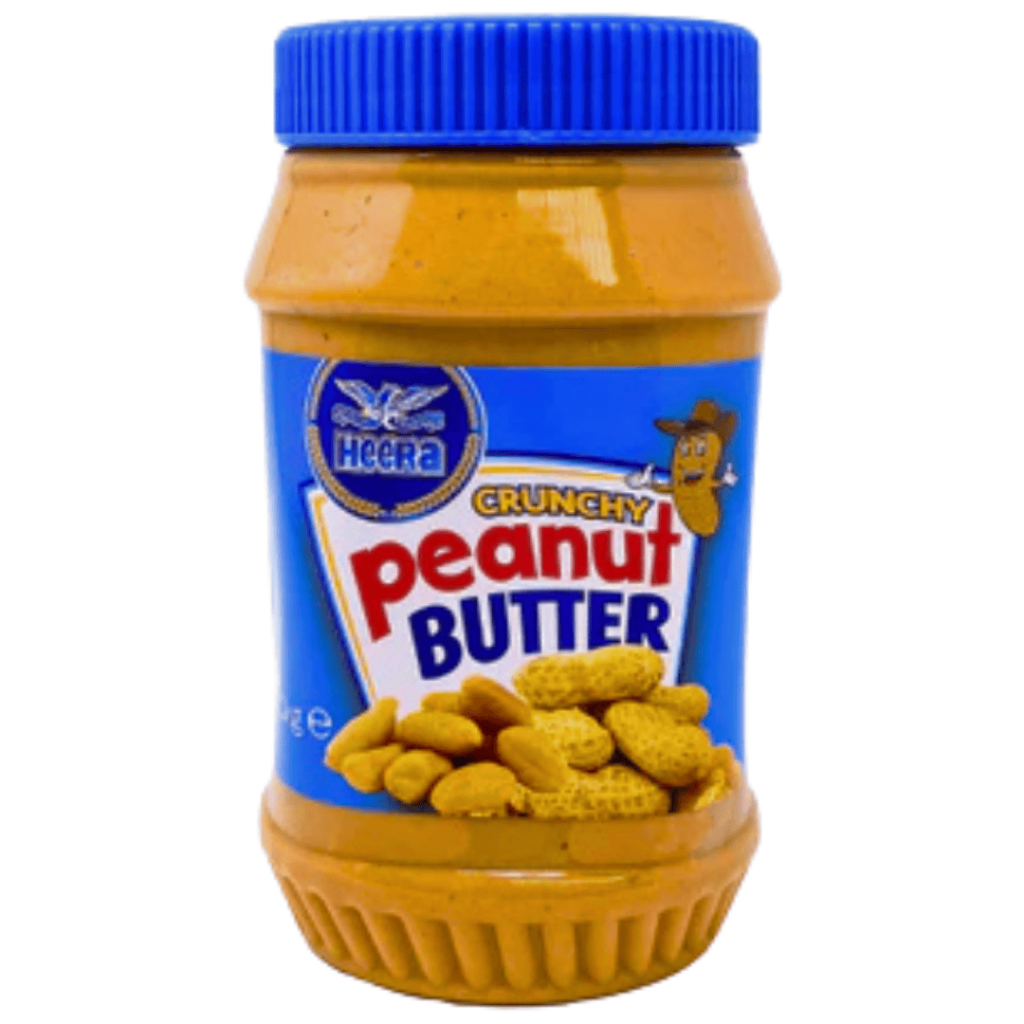 Heera crunchy peanøttsmør 1kg
