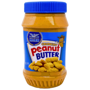Heera crunchy peanøttsmør 1kg